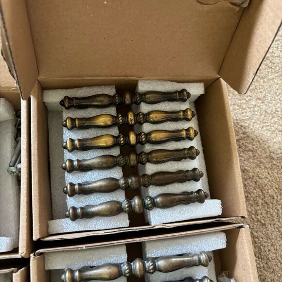 Art & Design Professional Hardware Cabinet Pulls 4 Boxes 24 Total - Picture 3 of 12